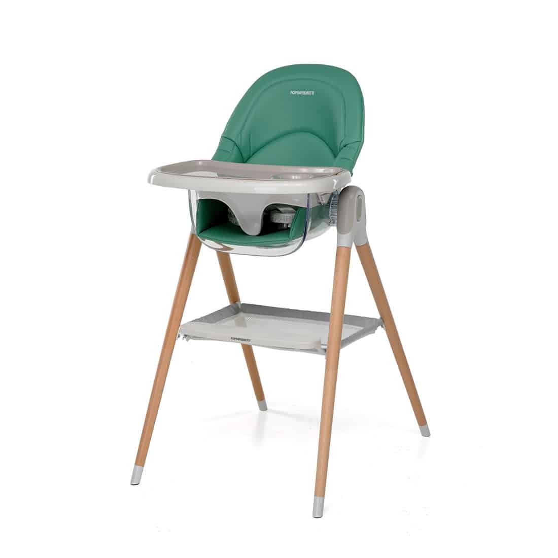 Foppapedretti Seggiolone Pappa Bonito Highchair/Baby Chair Green